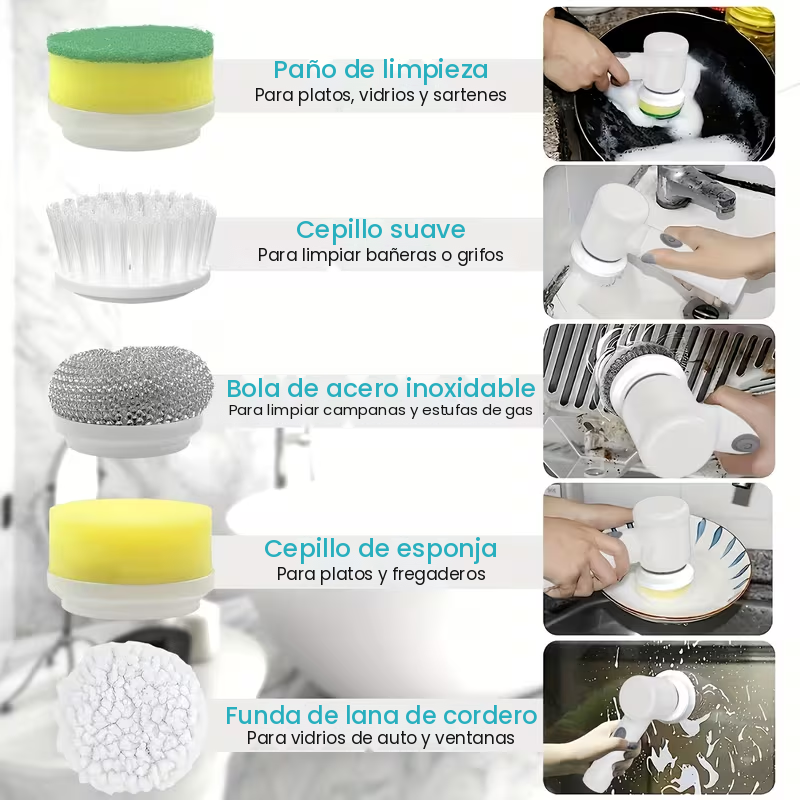 Magic Brush — Cepillo eléctrico de limpieza