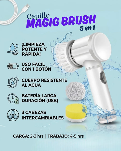 Magic Brush — Cepillo eléctrico de limpieza